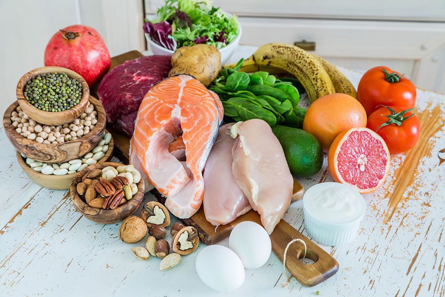 Healthy foods rich in vitmain B3